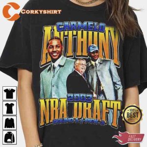 Professional Basketball Player Carmelo Anthony Unisex T-Shirt
