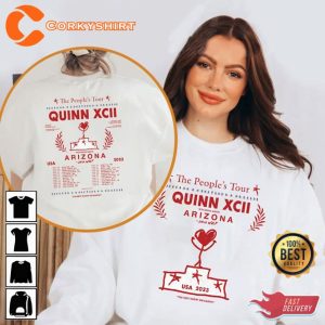 Quinn XCII 2023 Concert Tour Plans The Peoples Designed Anniversary Shirt