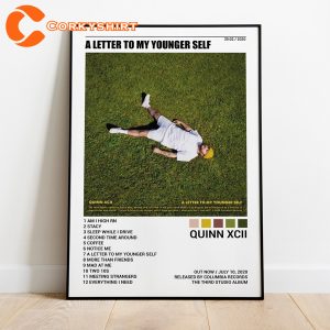 Quinn XCII A Letter To My Younger Self Album Cover Tracklist Fan Poster