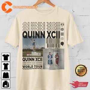 Quinn XCII The Peoples Champ Tour Gift For Fan T-shirt