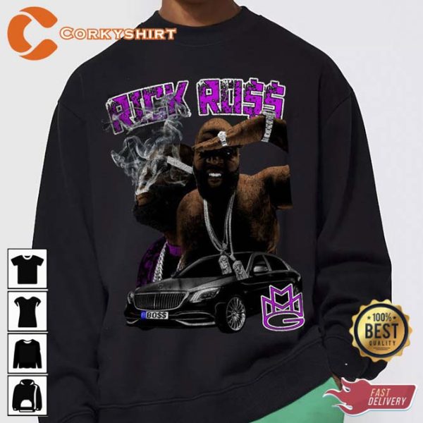 Rick Ross Gift For Fans Hip Hop Rap Tee