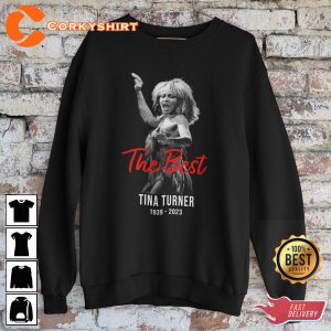 RIP Queen of Rock n Roll Tina Turner Simple The Best Vintage Shirt