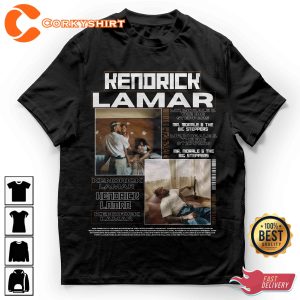 Rapper Kendrick Lamar Merch The Big Steppers Tour T-shirt