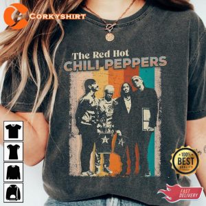 Red Hot Chili Peppers Rock Music RHCP Unisex T-Shirt For Fans