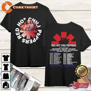 Red Hot Chili Peppers Stadium Tour Can’t Stop Shirt