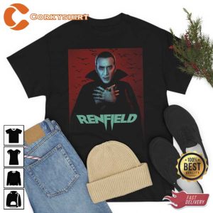 Renfield Dracula Movie 2023 Poster T-Shirt Gift For Fans