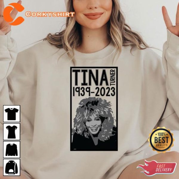 Rest in Peace Tina Turner Musical Legend Remembering Memorial Shirt