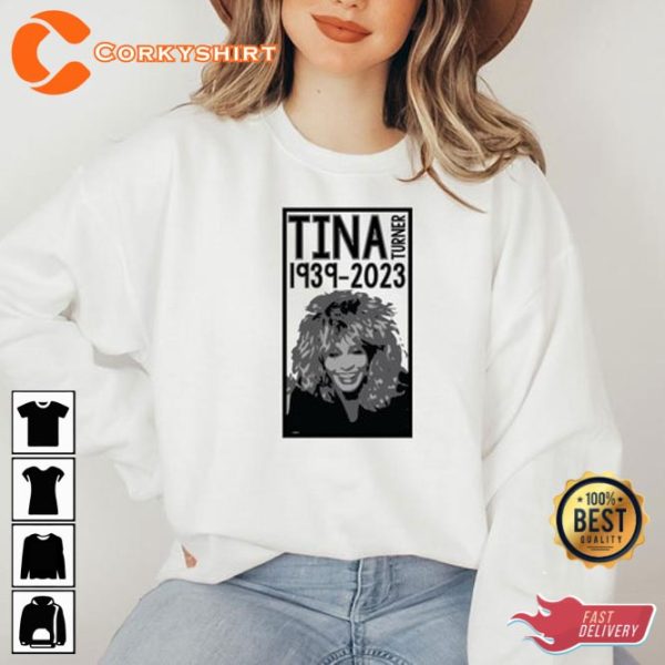 Rest in Peace Tina Turner Musical Legend Remembering Memorial Shirt