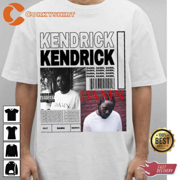 Kendrick Lamar 90s Rapper Bad Blood Pray For Me Music Concert Shirt