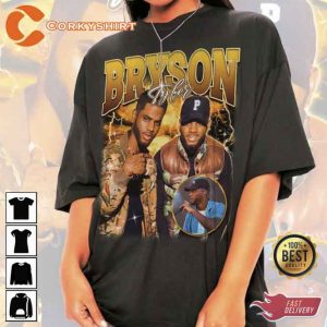 Retro Bryson Tiller Shirt-Bryson Tiller Graphic Tee1