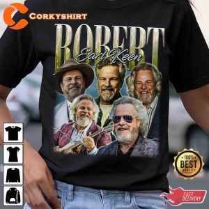 Robert Earl Keen World Tour 2023 Music Festival Concert T-Shirt