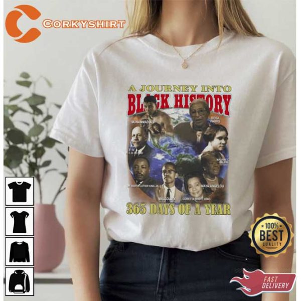 Robert Williams A Journey Into Black History Day Of Year Boston Celtics Shirt