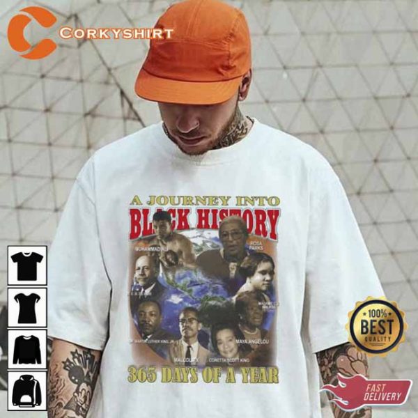 Robert Williams A Journey Into Black History Day Of Year Boston Celtics Shirt