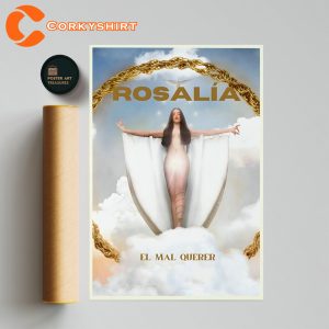 Rosalía El Mal Querer Album Cover Gift For Fan Poster