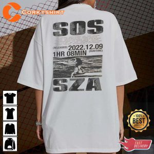 SZA-SOS-Tour-2023-Music-Concert-2-Sides-Gift-For-Fan-Unisex-Shirt-2