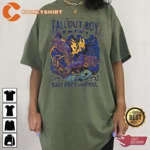 Save Rock And Roll Fall Out Boy 2023 Tour Unisex TShirt
