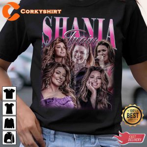 Shania Twain Vintage Love You Anyway Gettin Old Unisex Shirt