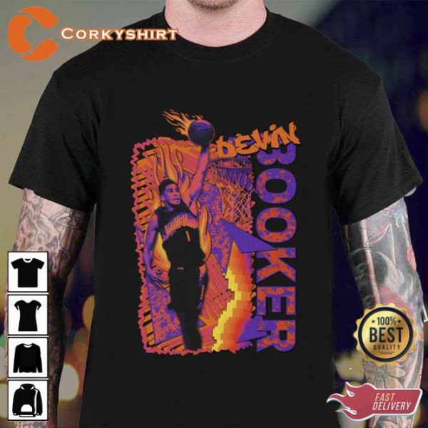 Shooting Guard Phoenix Suns’ Devin Booker Street Unisex T-shirt