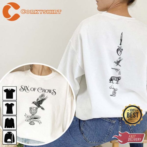 Six of Crows Double Sided Crewneck Sweatshirt Shirt Hoodie