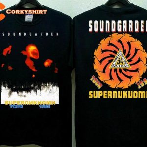 Soundgarden Superunknown Tour 1994 90s Music Shirt Anniversary Gift For Fans