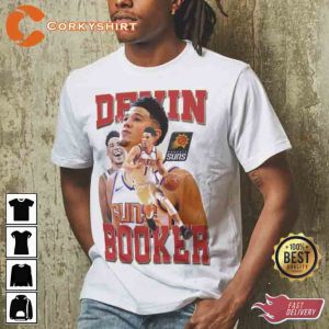 Suns’ Devin Booker Basketball Player Unisex Short Sleeve T shirt