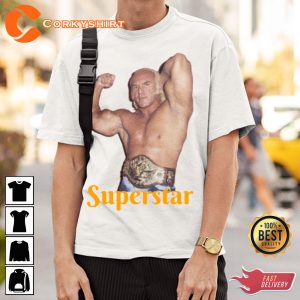 Superstar Billy Graham Rest In Peace In Loving Memory WWE T-shirt