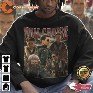 TOM CRUISE Top Gun Retro Vintage 90's Shirt