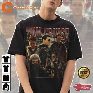 TOM CRUISE Top Gun Retro Vintage 90's Shirt