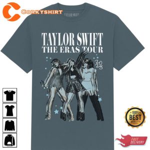 Taylor Swiftie Slay On Stage The Eras Tour 1989 Album T-Shirt For Fans