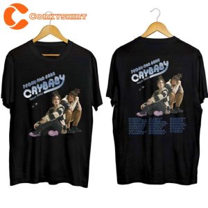 Tegan and Sara Cry baby Tour 2023 Gift For Fans Unisex T-Shirt2