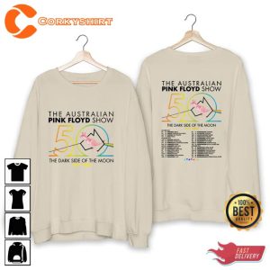 The Australian Pink Floyd Show 2023 Tour Concert Shirt Anniversary Gift