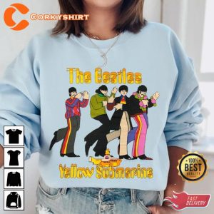 The Beatles The Yellow Submarine Tour Music Festival T-Shirt For Fans4