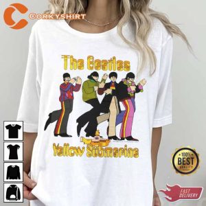 The Beatles Yellow Submarine Tour 2023 Trendy T-Shirt