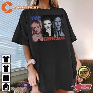 The Chick Band Pop Alternative Country Music Concert Shirt