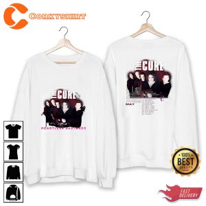 The-Cure-North-American-Tour-2023-Rock-Band-Concert-2-Sides-T-shirt-1