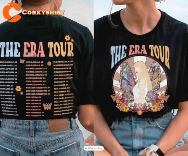 The Eras Tour 2023 Taylor Y2K TS Swiftie Midnight Music Concert Shirt