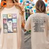 The Eras Tour Colors Cat Is Karma Fan Swifties 2 Sides T-shirt
