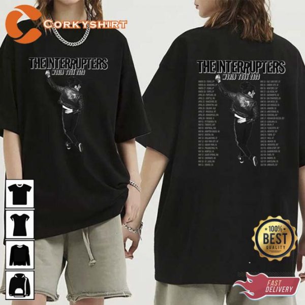 The Interrupters 2023 World Tour Unisex Shirt Gift For Fans