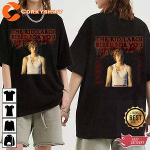 The Kid Laroi 2023 Tour Bleed For You 2 Sides Shirt