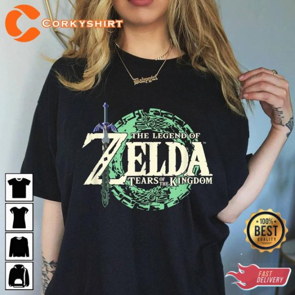 The Legend Of Zelda Tears Kingdom GOTY T-Shirt Design Gift For Fans