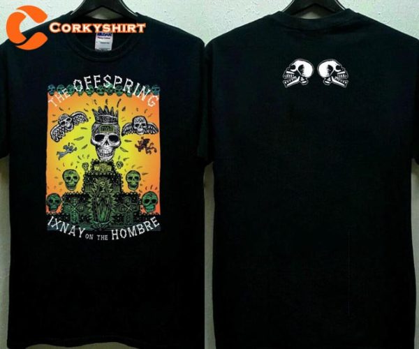 The Offspring Ixnay On The Hombre 1997 Promo Rock Band Shirt For Fans
