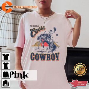 The Original Coors Cowboy Western Rodeo Country Shirt3