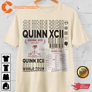 The Peoples Tour Quinn XCII Thank For A Memorable Unisex Shirt