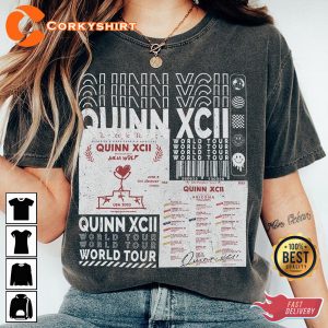 The Peoples Tour Quinn XCII Thank For A Memorable Unisex Shirt