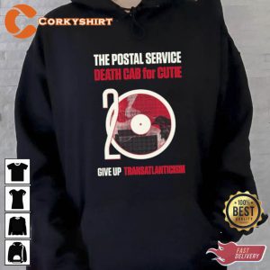 The Postal Service And Death Cab For Cutie 20th Anniversary Tour 2022 Shirt