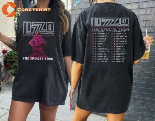 Lizzo The Special World Tour 2023 Music Concert Shirt For Fans