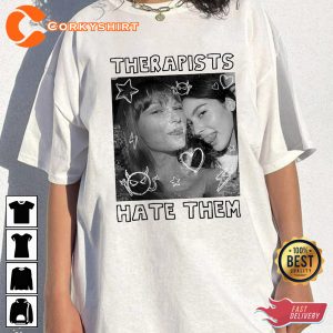 Therapists Hate Them Taylor Swiftie Phoebe Bridgers Gracie Abrams The Eras Tour Shirt