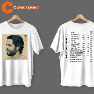 Thomas Rhett Where We Started Tracklist Fan Gift Classic Tee Shirt