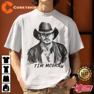 Tim McGraw Tour Country Music Gift For Mac Fan Unisex Tee Shirt
