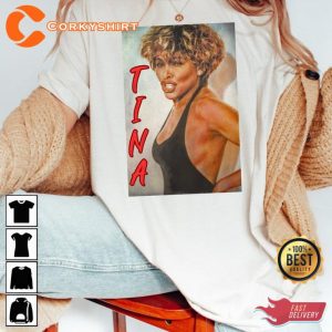 Tina Turner 1939-2023 The Queen Of Rock Music Icon 70s Memorial Shirt